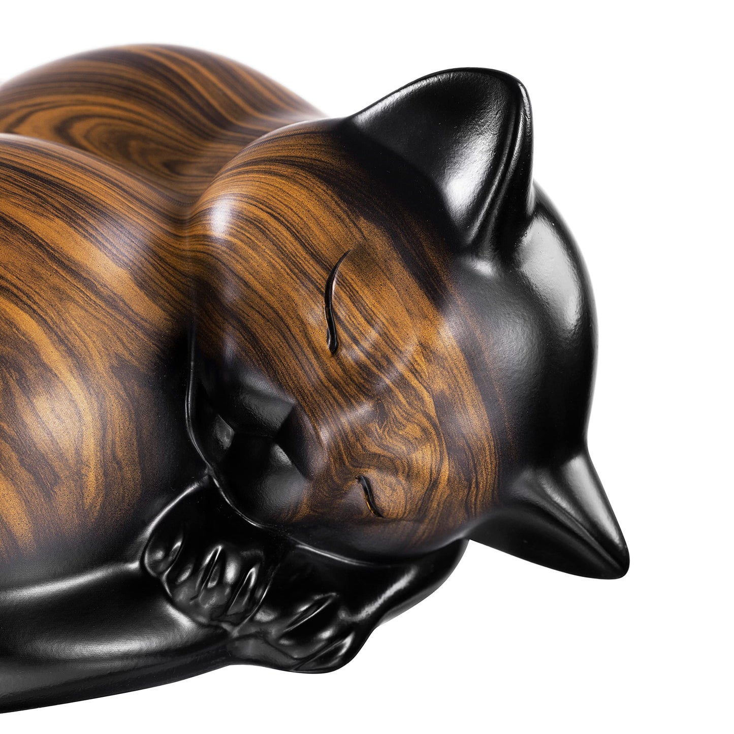 Kriss Art Pet Urns, Sleeping Resin Cremation Cat Urn, Cat Urns for Ashes, Small Pet Urn...