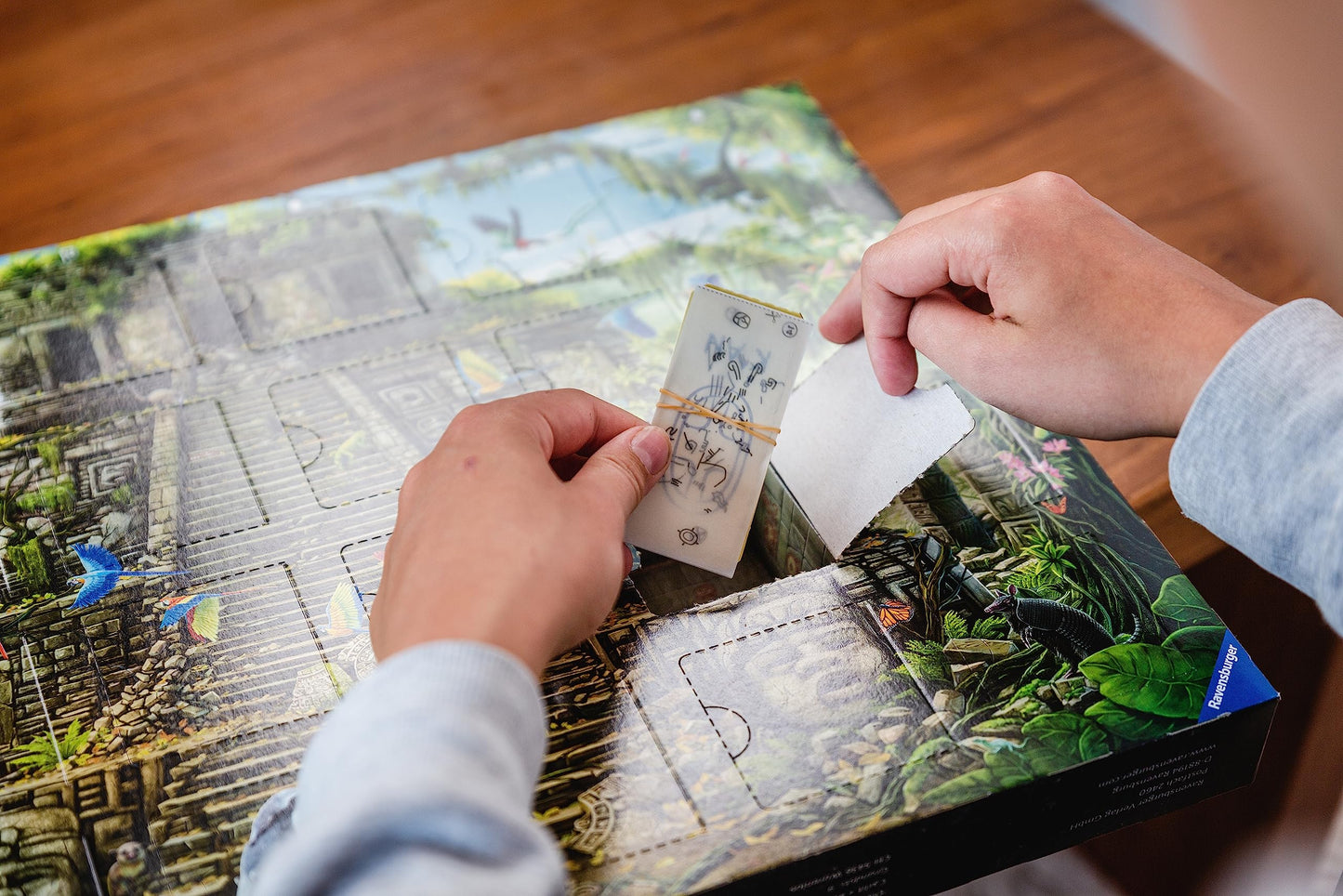 Ravensburger 18956 - EXIT Advent Calendar - The Hidden Maya Temple - 24 puzzles for EXIT fans aged 10 and up