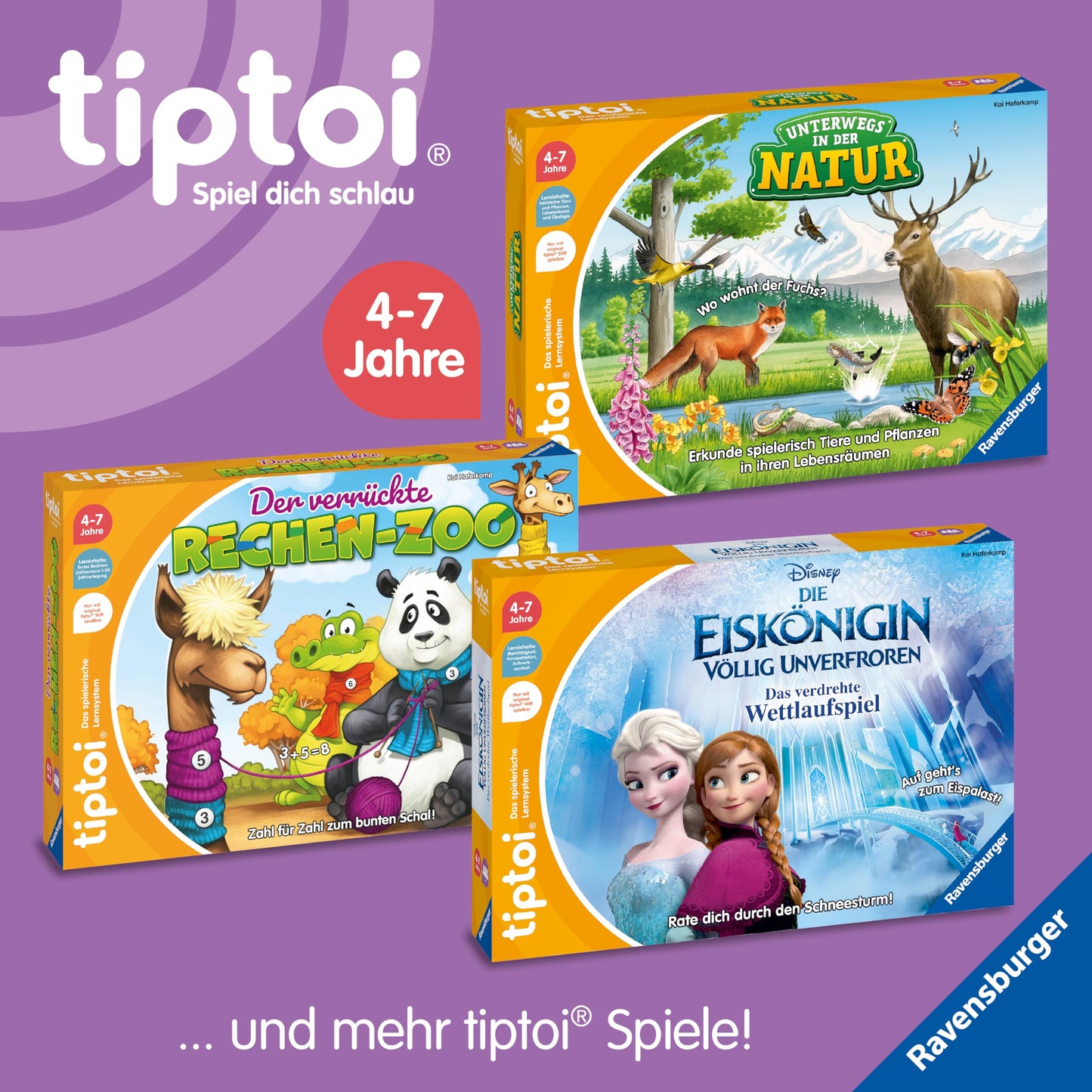 Ravensburger tiptoi game 00202 - PAW Patrol Rescue Mission - educational game for children aged 4 and up, licensed game for boys and girls, for 1-4 players.