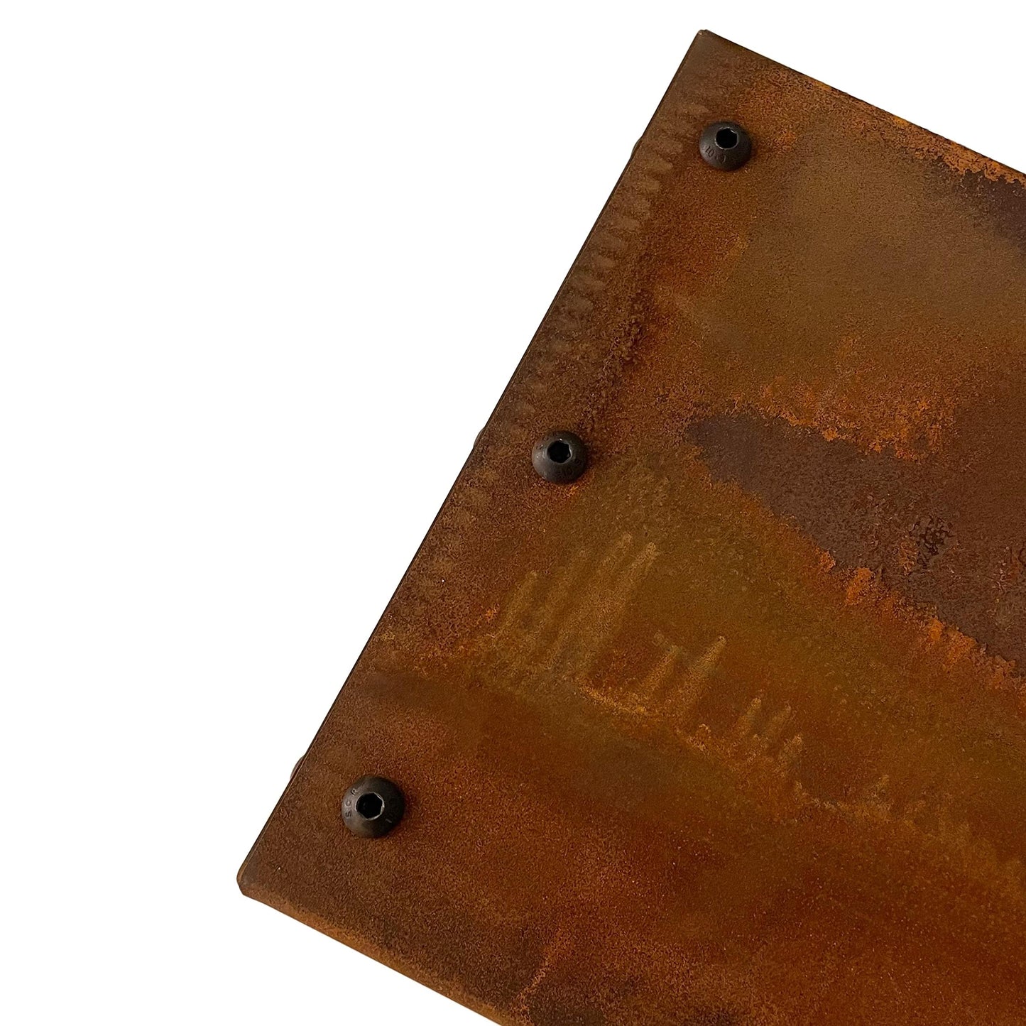 ESTEXO Firewood Rack Rust Firewood Rack Corten Steel Wood Shelf Shelf Firewood Stand Stack Shelf (115x40x25 cm)