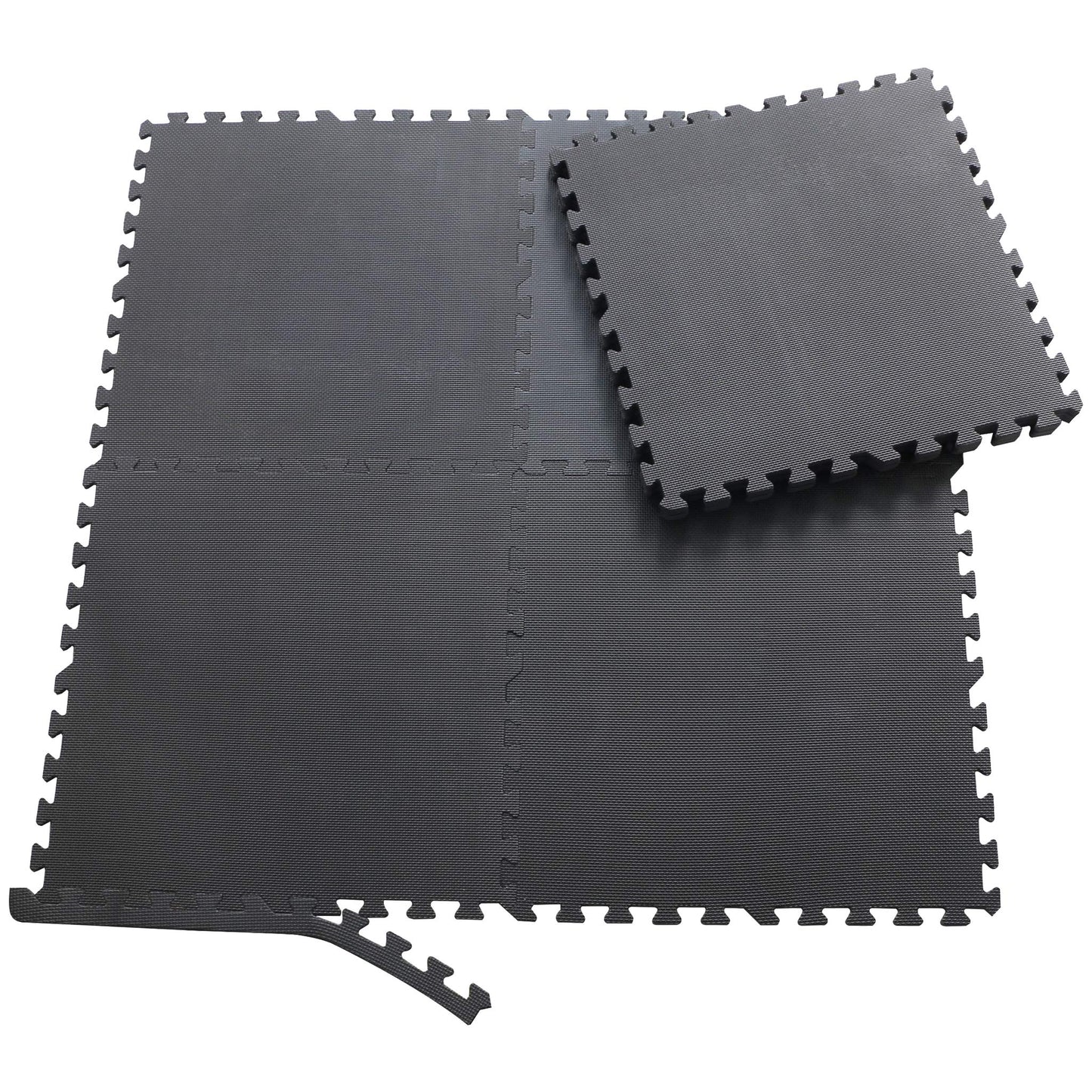 Sporttrend 24® 6 protective mats without edge pieces Color choice 60x60x1cm | 2.16sqm | Floor protection mat Exercise mat Puzzle mat Fitness mat Underlay mat Floor mat Training mat Yoga mat