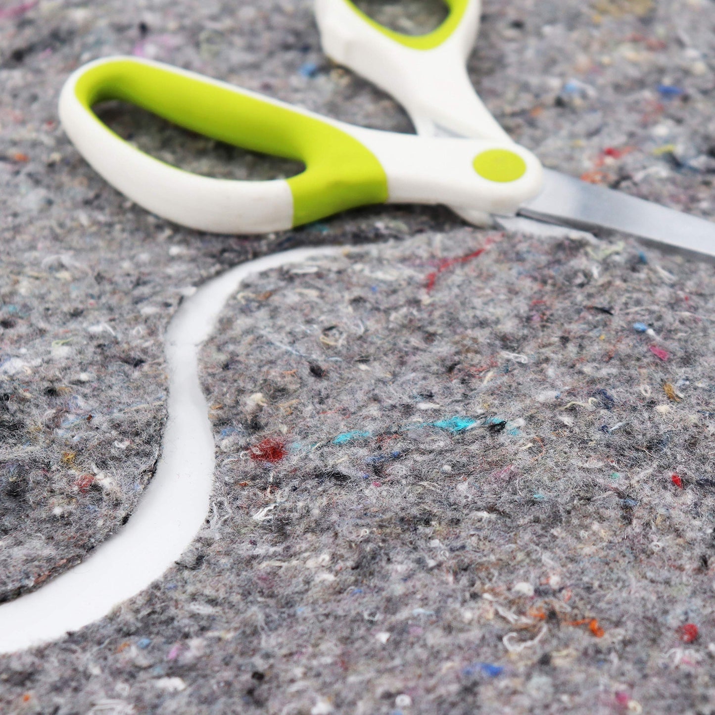 Aquagart pond liner I 2m wide base for your pool I ground protection for your pond liner I water-permeable ground protection fleece I protective fleece for your pool bottom (8m, gray 500g 2m wide)