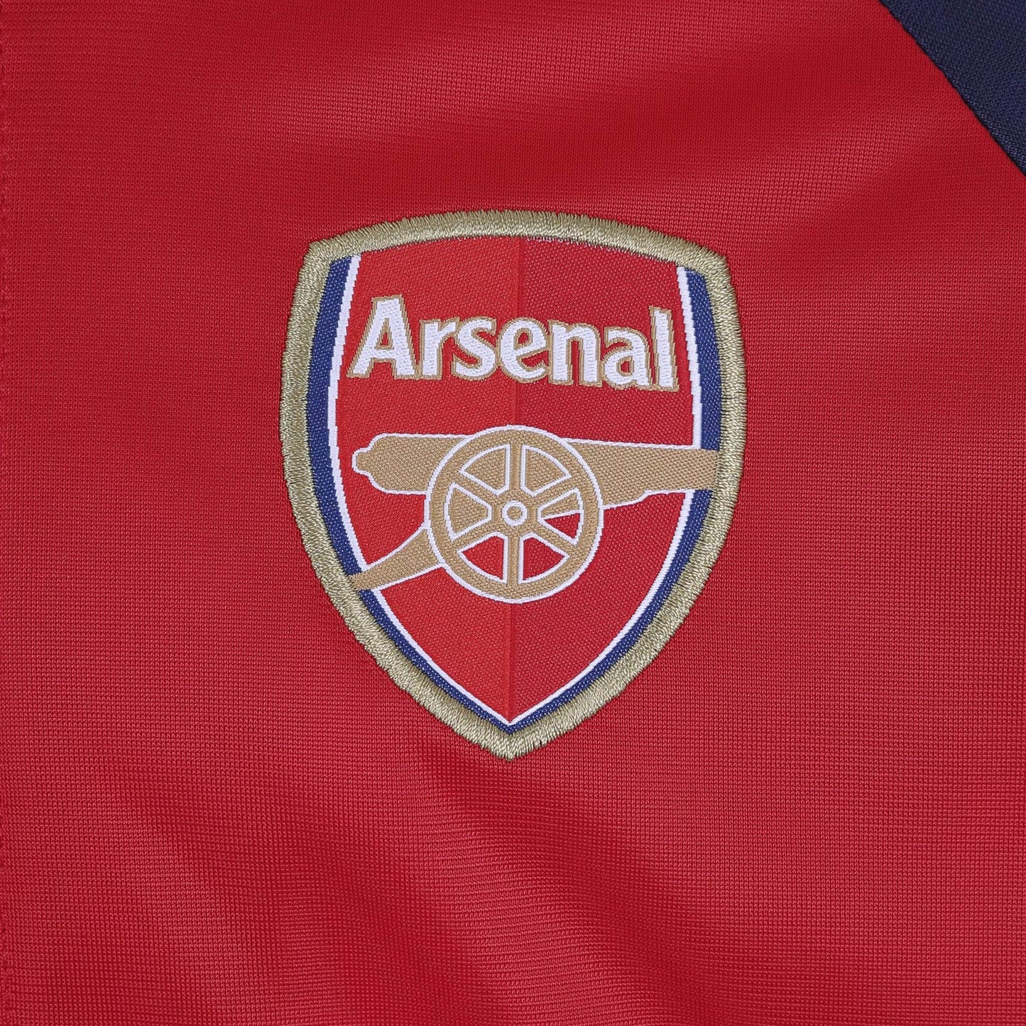 Arsenal FC - Boy's retro design training jacket - Official merchandise - Gift for football fans - Red/Navy - 10-11 years