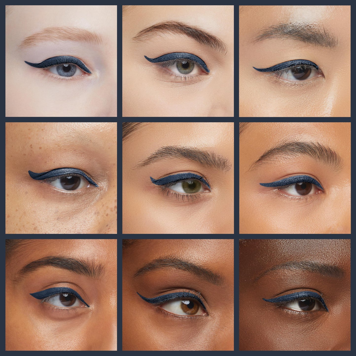 PRIME PROMETICS PrimeEyes Glide Eyeliner for mature women - waterproof, long-lasting and smudge-proof - gel-cream texture, discreet sharpener and effective applicator (Sapphire Blue)