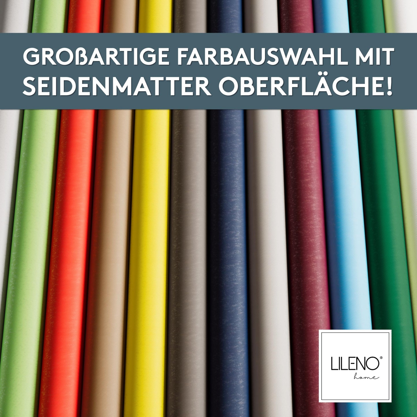LILENO HOME tablecloth roll 1.10 x 25 m - Green non-woven tablecloth - Fabric-like, washable tablecloth on a roll, tablecloth roll by the meter - Disposable paper tablecloth roll alternative