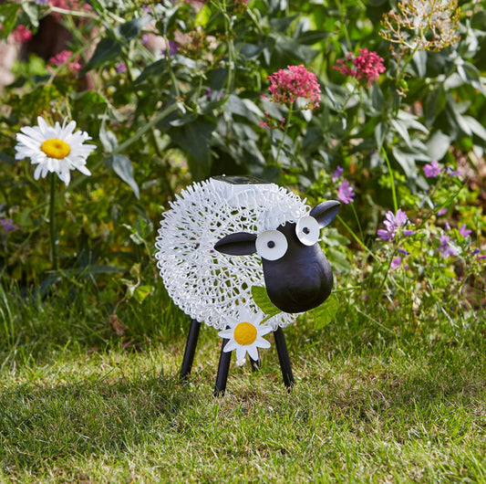 Smart Solar Solar Silhouette Metal Sheep Dolly