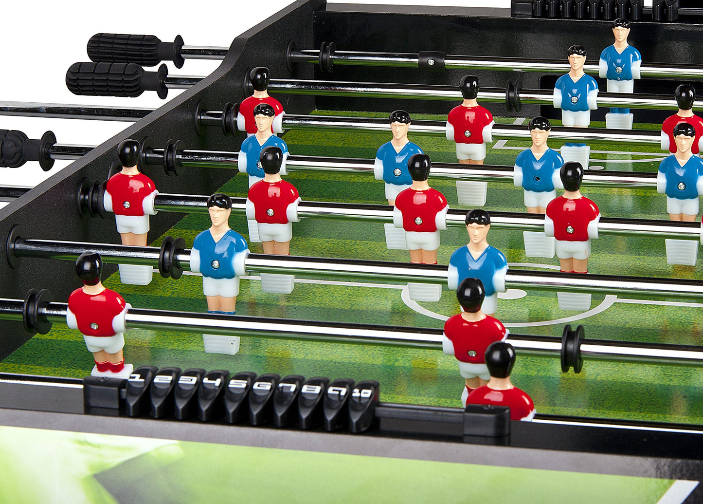 Leomark Table Soccer - SMART Sport - Foosball Table for Kids, Table Soccer with Accessories, Foldable, Suitable for Parties and Game Rooms, Ages 8+