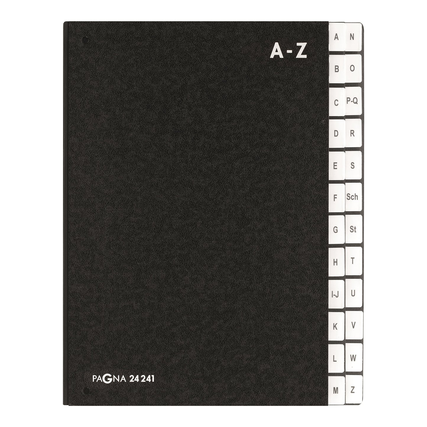 Leitz 57000195 Signature Folder (Polypropylene, A4, 20 compartments) black & Pagna Desk Organizer Classic (Desk Folder, 24 compartments, A-Z) black
