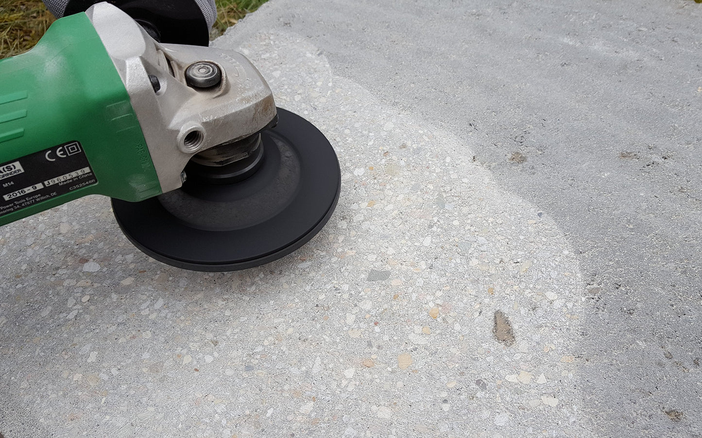2x Professional Diamond Grinding Cup Wheel 125mm for concrete, stone, tile adhesive, and more. - Concrete Grinding Disc 125mm for angle grinder | rendech® brand quality