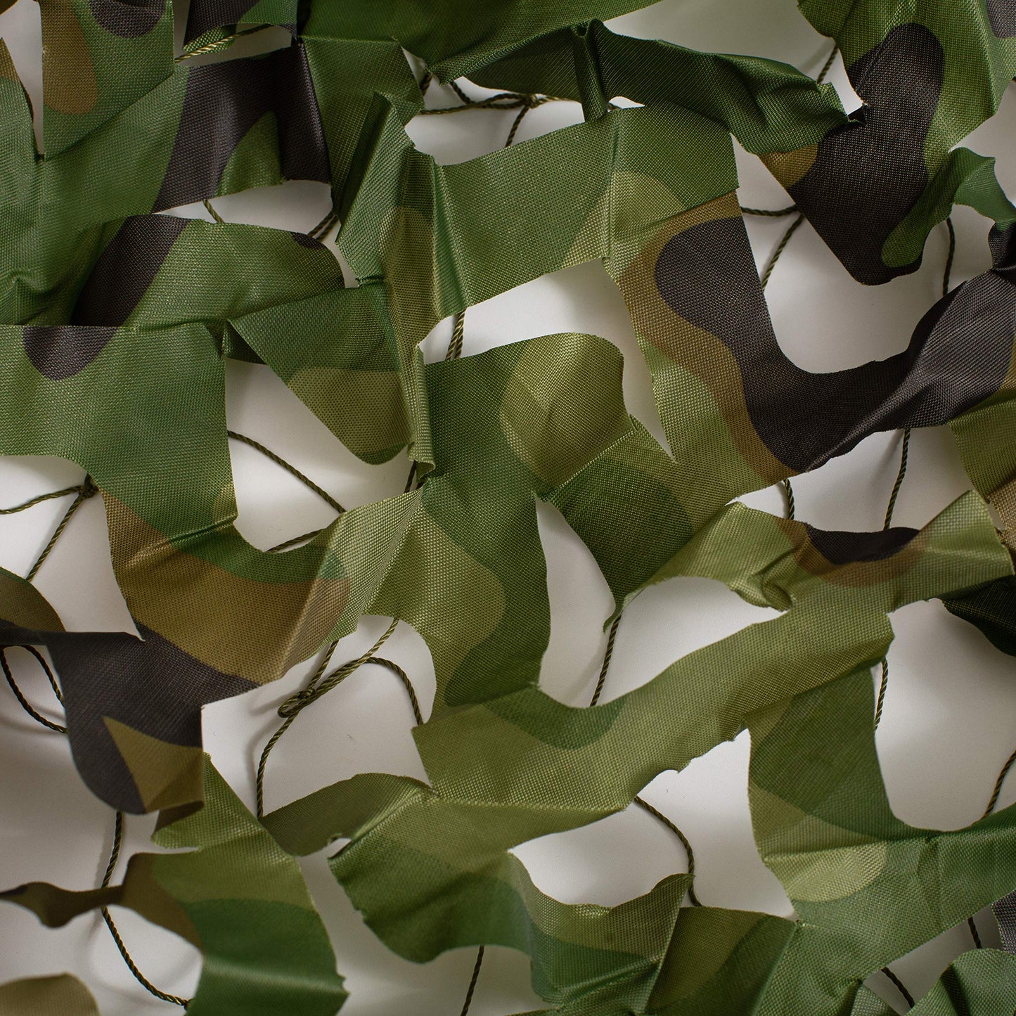 Rinling Camouflage Net Woodland Hunting Outdoor Camouflage Jungle Military Decoration Sun Protection (Woodland 4Mx5M)