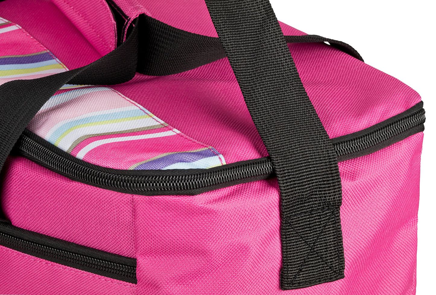 B.PRIME 20L Cooler Bag Classic PINK I 36x26x22cm I Insulated Bag I Lunch Bag I Cooler Box I Picnic Bag I Ice Bag I Camping Bag I Picnic I Outdoor I Travel I Shopping I Car