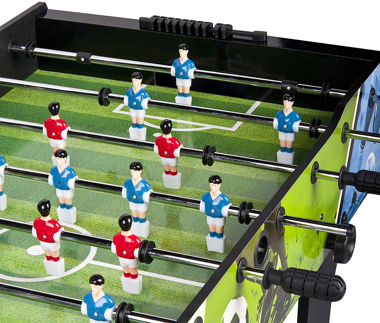 Leomark Table Soccer - SMART Sport - Foosball Table for Kids, Table Soccer with Accessories, Foldable, Suitable for Parties and Game Rooms, Ages 8+