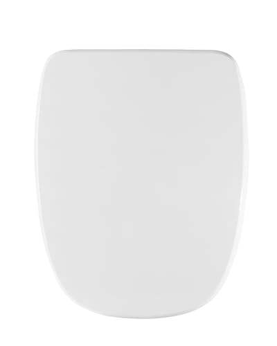 King Seat toilet seat dedicated to Pozzi Ginori Square WC seat White