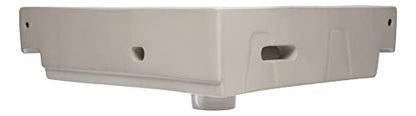 aquaSu® Corner hand washbasin Utha 46 cm | Corner washbasin with overflow and tap hole | Wall-hung corner washbasin | 46 x 47 cm | White ceramic | 56217 1
