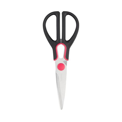 Tefal Ingenio K20741 kitchen scissors | 30 cm | plastic | detachable blades | dishwasher safe | Black/Red