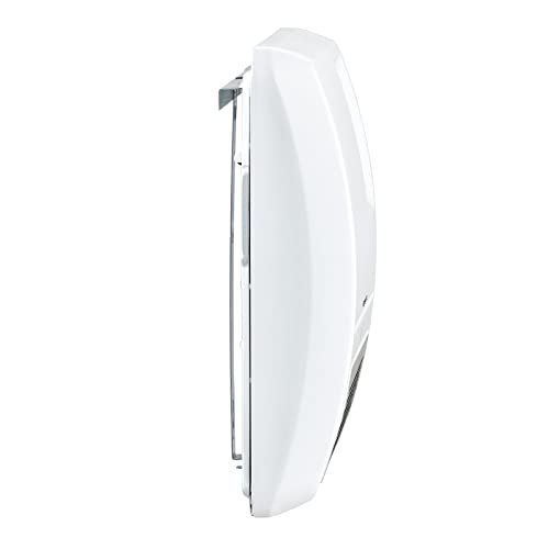 EWT Bathroom Quick Heater Future, efficient wall-mounted heating device, including thermostat with return timer & adaptive start function, 2000 W heating power, White