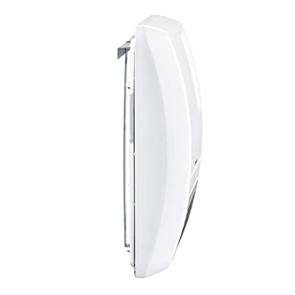EWT Bathroom Quick Heater Future, efficient wall-mounted heating device, including thermostat with return timer & adaptive start function, 2000 W heating power, White