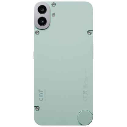 CMF Phone 1 8+128GB - contract-free phone with 50 MP Sony camera on the back with Ultra XDR, 6.67-inch Super AMOLED display, and Nothing OS 2.6 - Light Green.