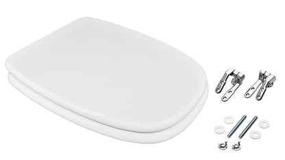 King Seat toilet seat dedicated to Pozzi Ginori Square WC seat White