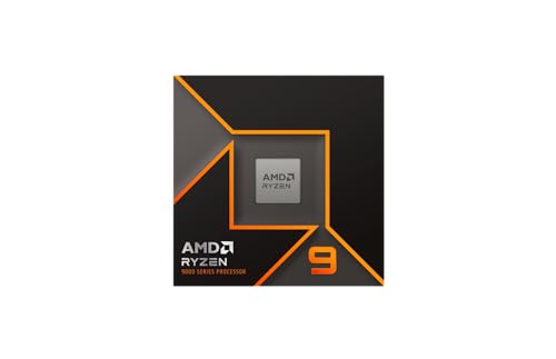 AMD Ryzen 9 9950X processor (integrated Radeon graphics, 16 cores/32 threads, 170 W TDP, AM5 socket, 80MB cache, up to 5.7 GHz boost frequency, no cooler)