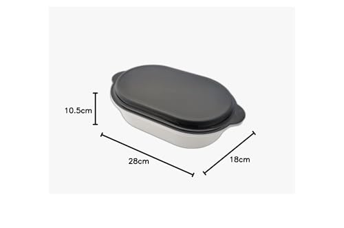 Tupperware SMALL Super Servierstar 2.5 L Sieve Server Thermo-Duo Kitchen Utensil with sieve in black and white Chef Keep warm Warmie Tups Sieve