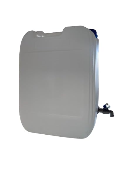20L water canister BPA-free with zinc tap, white color, water container canister drinking water canister.
