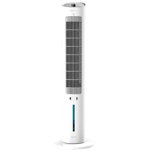 Cecotec - Evaporative Cooler EnergySilence 2000 SkyCool 60W, 3L Tank, Compatible with essential oils, 3 speeds, 50° oscillation, Top handle