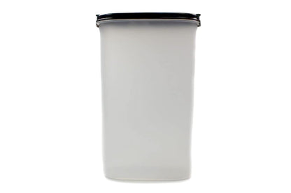 Tupperware Swiss 2.9 L black with pour spout storage modular container box.