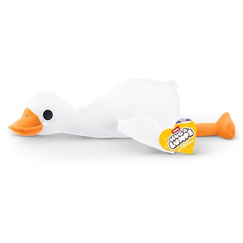 Hug-A-Lumps, cuddly soft calming plush toy, weighted plush toy 1.5 kg (35 cm), Mav(Goose) by ZURU, Mother's Day gift