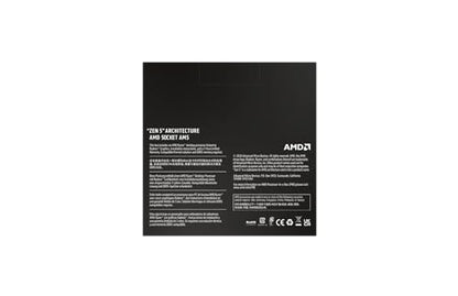 AMD Ryzen 5 9600X Processor (Radeon Graphics Included, 6 Cores/12 Threads, 65W TDP, AM5 Socket, 38MB Cache, Up to 5.4 GHz max Boost Frequency, No Cooler)