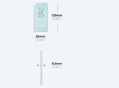 Sony Xperia XCompact Smartphone (4.6 inch, 32 GB Storage, Android 6.0) Mist Blue