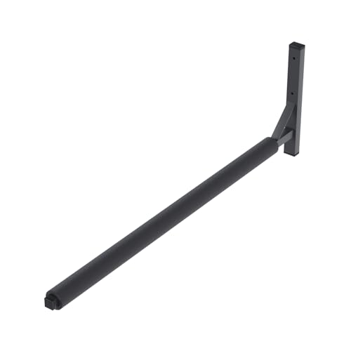 Roof box wall mount 82 cm WSB O black made of steel for storing roof boxes, garden tools, ski boxes, sports equipment, surfboards, and iSUPs.