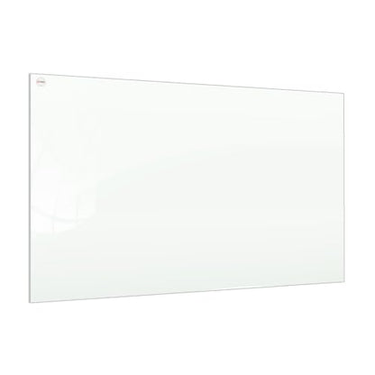 ALLboards Glassboard Magnetic White 100x80cm, Frameless, Glass Writing Board, Magnetic Board, Tempered Glass