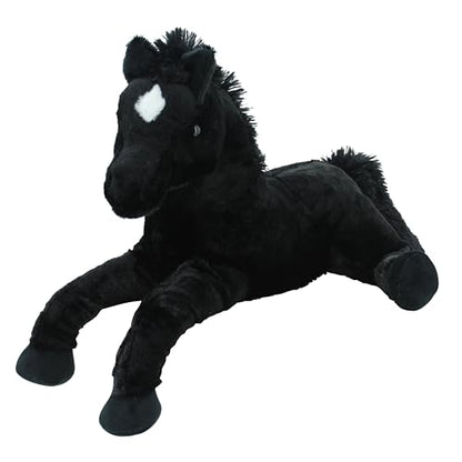 Sweety Toys 5185 XXL Plush Horse Foal Black