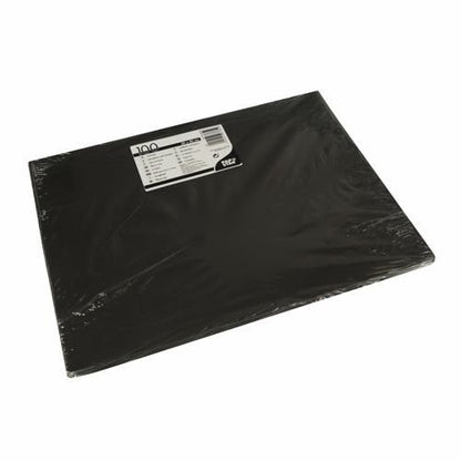 1000 placemats, paper 30 cm x 40 cm black (84359)