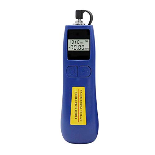 ALLGRIIT Optical Power Meter -70~+10dBm, fiber tester for 800-1700nm wavelengths, high precision and lightweight at only 68g (AT-TL537OPM)
