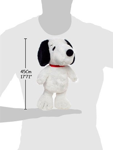 Peanuts Snoopy plush dog 17.71"/45cm. High-quality super soft material.