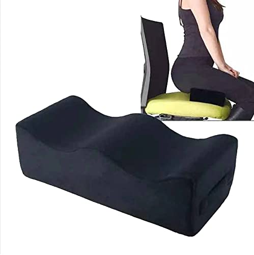 BBL Cushion - BBL Pillow Seat 43 cm L Ergonomic Butt Cushion - Brazilian Butt Lift Cushion BB Recovery Pillow Ultra Comfortable Booty Cushion for home, office chair, car and travel
