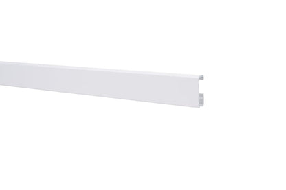 120 meters (60 x 2m) SOFT-RAIL® Picture rail set COMFORT (M), White coated, various lengths and colors