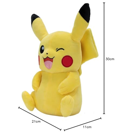 Pokemon PKW3106-30cm Plush - Pikachu, official plush