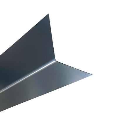 Aluminum angle anthracite angle profile angle sheet corner protection 2000 mm long corner angle, item form: 90 x 90 x 0.8 mm