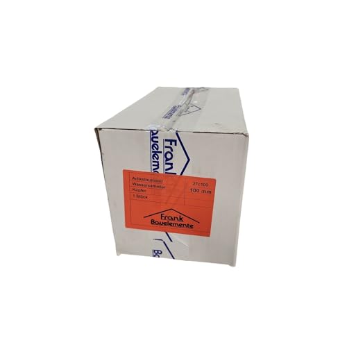 Plumbing Supplies & Sanitary Ware: Copper Rainwater Collector with Hose Connection 100mm + Ruler and Pencil - 85% water yield for downpipe and rain barrel.