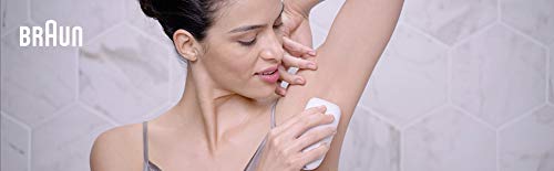 Braun Silk-épil Beauty Set 9 Deluxe 7-in-1 Epilator Women / Hair Remover, Facespa Facial Hair Remover, Shaver, Exfoliator, Face and Body Cleansing Kit, 9-985, White/Pink
