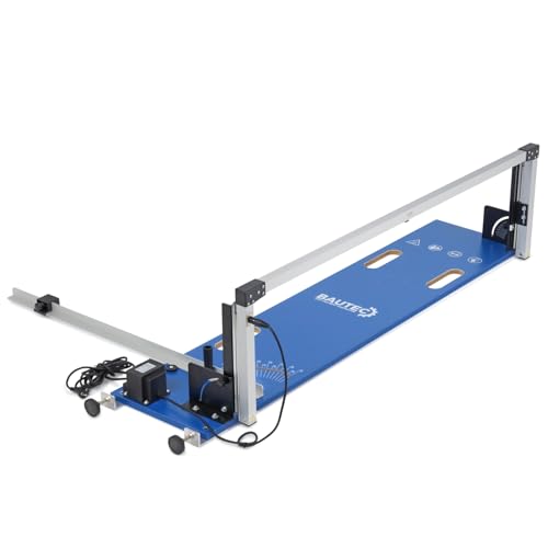 BAUTEC Styrofoam Cutter GAZELLE 2.1 (200W) » Tabletop device with stand feet + STYROCUTTER 250W in carrying case » Professional set: 10 cutting wires, grinding rasp, 6 Styrogrips » Cutting length 1,300mm
