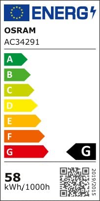 10 pieces of Osram compact fluorescent lamp DULUX L 55W/830 2G11 55 Watt Energy Efficiency Class: A+ NEW