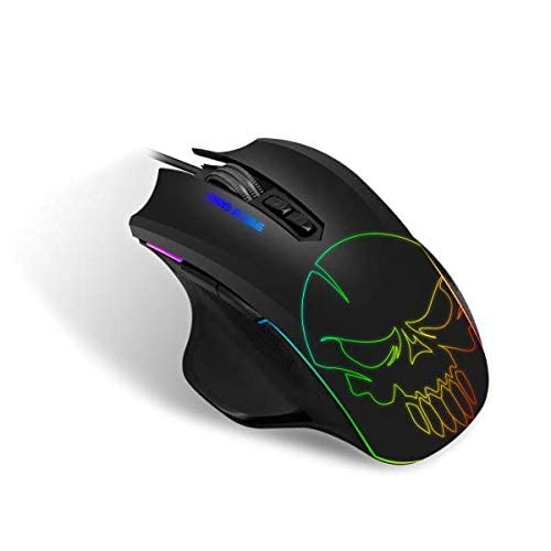 Spirit of Gamer - Xpert G700 - Adapter combined RGB - keyboard and mouse set for PS4, XBOX ONE, PC - mechanical keyboard with one hand - mouse 7 buttons 3200 DPI