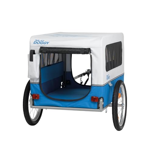 XLC Doggy Van BS-L04: Comfortable bike trailer for outdoor adventures with your dog.