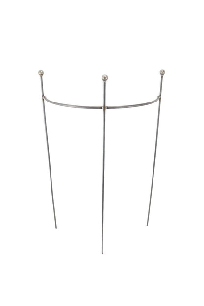 Deer Terracotta 4X Perennial Holder Hugo half-round Sphere stable Width 55cm Height 90cm Solid material Climbing aid with ball Plant support Trellis