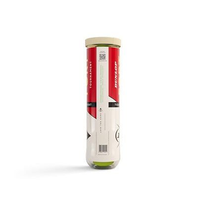 DUNLOP Tennis Ball Fort Tournament - for clay, hard court, and grass (pack of 3)