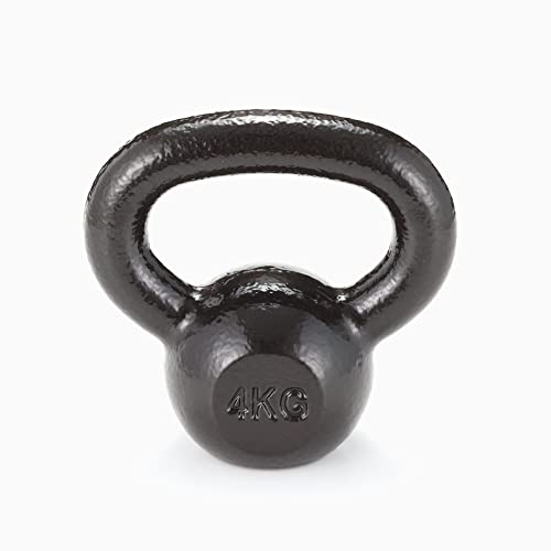 Amazon Basics - Cast Iron Kettlebell, 4 kg